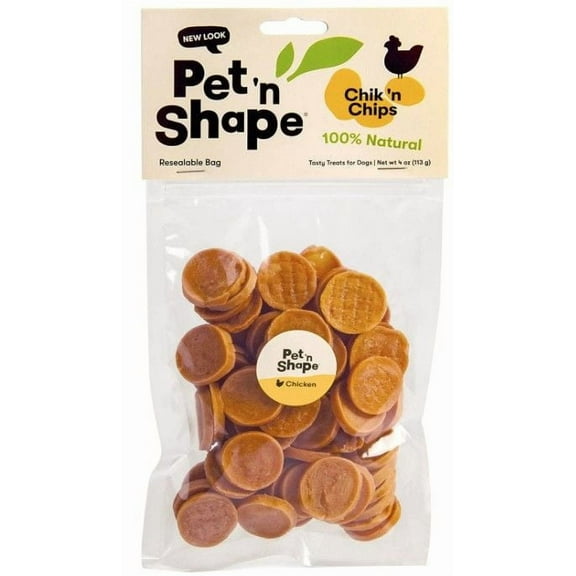 Pet n Shape Chik n Chips Dog Treats [Dog, Treats Packaged] 4 oz