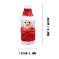 thumbnail image 2 of onlyliua ¡ Liquidación de Ofertas de Hoy! Funda Decorativa para Botella de Vino Navideña., 2 of 6
