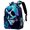 Color1, variant on Lightweight Backpack Skeleton School Bag Travel Laptop Daypack for Men Women Casual Rucksack