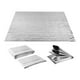 thumbnail image 4 of Manta térmica Mylar de 6 uds., manta de supervivencia, manta de aluminio aislante, mantas Mylar, manta espacial para primeros auxilios, equipo de frío 160x210cm, 4 of 8