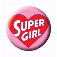 thumbnail image 1 of Supergirl Heart Button, 1 of 2