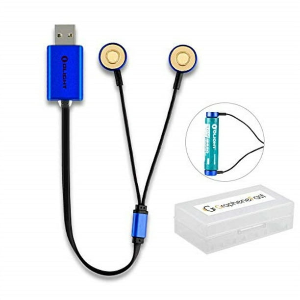 Olight UC Universal Magnetic USB Charger/Olight Battery Charger for AA