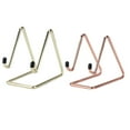 thumbnail image 2 of 2Pcs Téléphone Monter Stable Conception Triangulaire en Caoutchouc Protection de la Tête Anti-Rouille Portable Tablette Titulaire pour MobileRose Or Or, 2 of 8