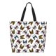 thumbnail image 1 of Easygdp Bulldog Sunglasses Face Bolsas Tote para Mujer, Bolsos de Hombro para Viaje, Bolsos de Mano de Gran Capacidad para Compras y Trabajo, 1 of 8
