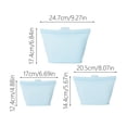 thumbnail image 2 of Ainf Food Storage Silicone Food Storage Suitable For Use In The Microwave And Freezer Reusable Design Convenient For Use, 2 of 5