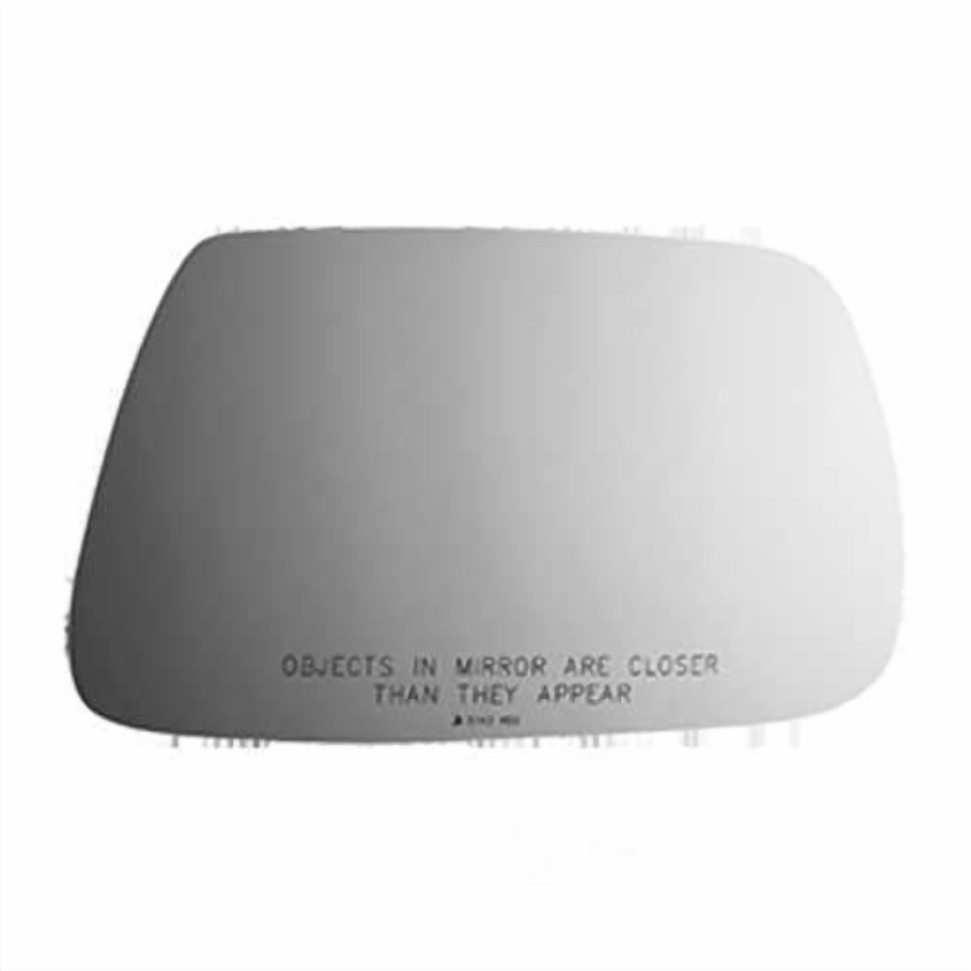 Burco Side View Mirror Replacement Glass with Motor Mount Plate - Clear Glass - 5143RSG