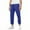 Blue, variant on KeShDi Baggy Sweatpants Men Straight Leg Sweatpants Men Men's Fashion Base Solid Color Pocket Casual Jogger Long Pants Dark Gray 3X