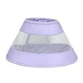 thumbnail image 1 of PVC Anti-Licking Collar - Breathable Mesh Design, 3 Sizes for Cats/Dogs, Post-Surgery Recovery, Lightweight, 1 of 8