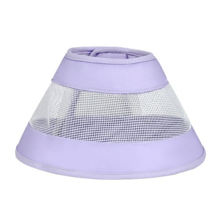 2025 Breathable Ring Mesh Splicing Saddle Bag for Dogs Breathable Neck Ring Beauty Camping Accessories Dog Anti Licking and Anti Biting Ring Suitable