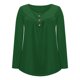 thumbnail image 5 of Blusa Informal Elegante Para Mujer, Camisas de Manga Larga, Cuello Redondo Liso, Jersey Fruncido Odeerbi  ODB168287, 5 of 6