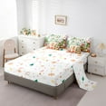 thumbnail image 5 of Manfei Kawaii Gingerbread Man 7-Piece Twin Bedding Sets for Preppy Kids Children,Merry Christmas Bedding Comforter Set,Happy Xmas Breathable Sheet Sets,Ultra Soft Home Decor,Reversible, 5 of 8