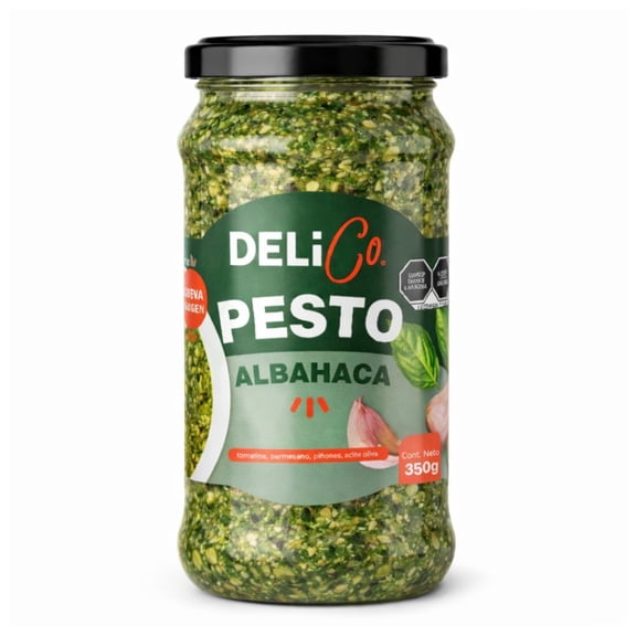 Salsa pesto Deli Co de albahaca fresca 350 g