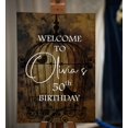 thumbnail image 2 of Darling Souvenir MADE WITH LOVE PersonalizedWelcomeBirthdaySignCage Bird Print,Large Decorative Poster For Birthday Party, Celebrations- 18x12, 2 of 5