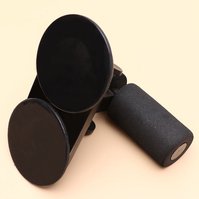 RENACLIPY Ayuda Para Crunches Con Asiento Ajustable Y Ergonómico En Color Negro