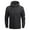 Black, variant on UTTOASFAY Men'S Jackets Autumn and Winter Leisure Plus Size On Clothes Jackets Gray 6(M)