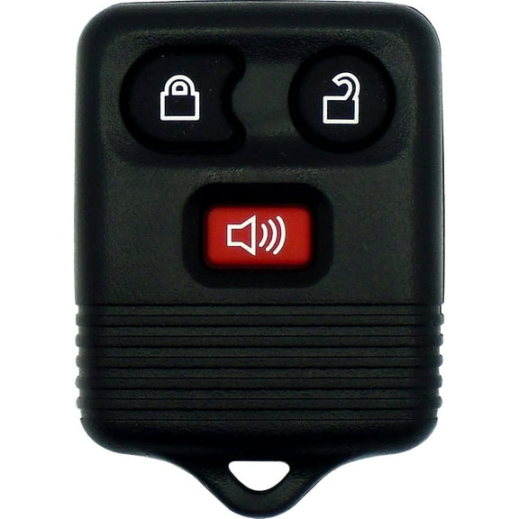 Car Keys Express Car Remote Replacement Case - Ford 3 Button Shell Only; No Electronics