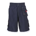 thumbnail image 2 of Sakkas Mens Contrast Stripes Skate Surf Board Short / Swim Trunks - Navy - 2XL, 2 of 2