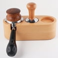 thumbnail image 2 of Wood Coffee Tamper Holder Anti-Slip Filling Powders Base Coffee Brewing Hammer Mat Home Coffee Accessory Coffee Maker Support Base Rack, 2 of 8