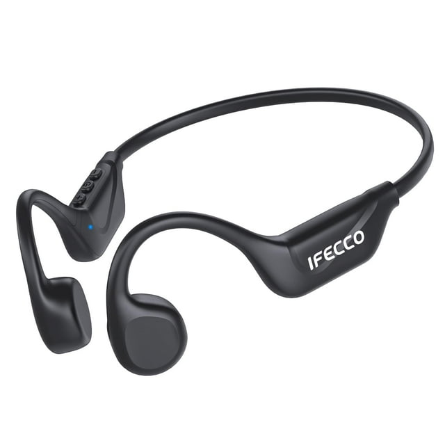 Auriculares de conducción ósea iFECCO Bluetooth 5.4 con micrófono 10H