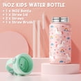 thumbnail image 6 of Bento Lunch Box with 4 Compartments, Insulated lunch Bag, 14oz Stainless Steel Water Bottle, Ice Pack, Utensils Set (Unicorn), 6 of 9