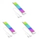 thumbnail image 1 of 3X Cable de Extensión de Alimentación RGB Cable de Extensión de Alimentación ARGB Barra de Tira de Luz LED RGB de 5 V y 3 Pines para Carcasa de PC, 1 of 8