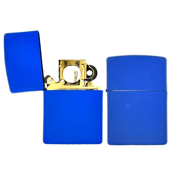 Zippo The Back Windproof Lighter - Christmas, Halloween & Valentines Day Gift (Purple)