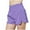 Purple-02, variant on REALiKUN Women's Lightweight Elastic High Waist Summer Shorts w Inner Brief Windbreaker Dolphin Running Shorts