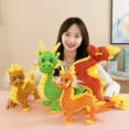 Warkul Zodiac Dragon Plush Doll Threedimensional Standing Posture