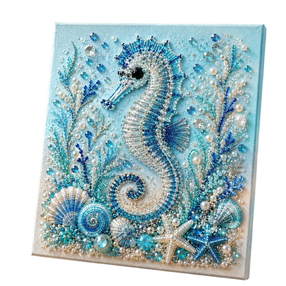 Theme Pearl Art Diy Kit, Creative Bead Painting Craft Set For Adults Kids, Handmade Wall Decor Artwork For Home Bedroom Living Room Holiday Gift