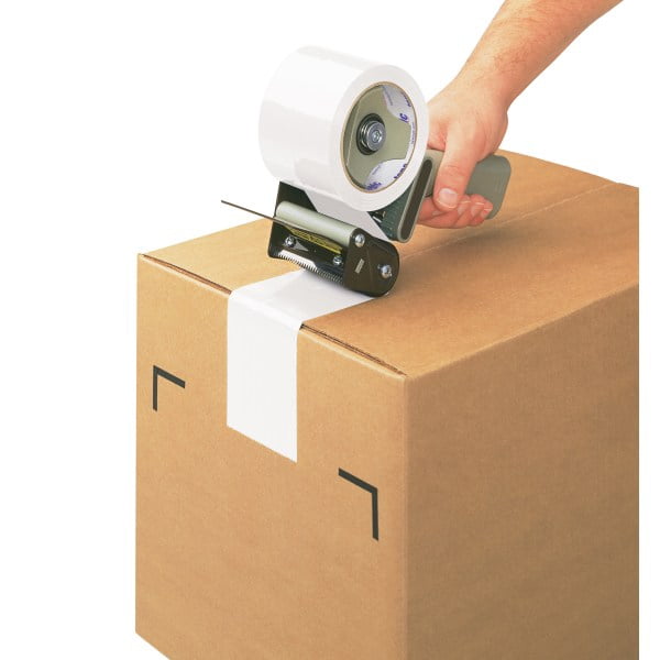 Tape Logic Colored Carton Sealing Heavy Duty Packing Tape 3" x 55 yds. White 6/Carton (T90522W6PK)
