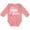 Mauve, variant on Inktastic Breast Cancer Awareness My Nana is a Fighter Boys or Girls Long Sleeve Baby Bodysuit