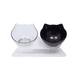 thumbnail image 1 of Dispensador Comedero Bebedero de Alimento Para Perros Gatos, Color Negro con Transparente, 1 of 5