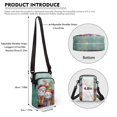 thumbnail image 6 of HELLHERO Christmas Design Sling Bag Polyester Double-layer for Outdoor Travel Daily Use, 6 of 7