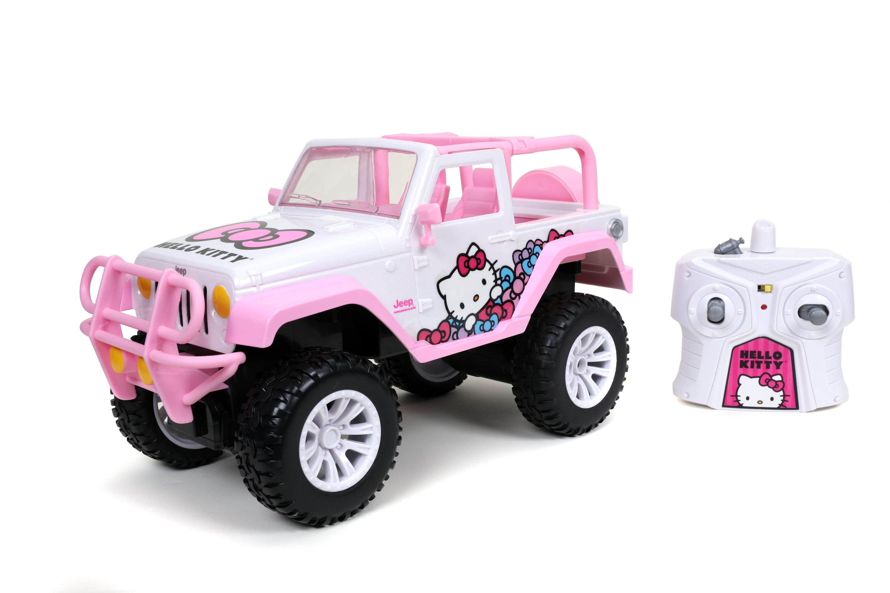 Jada Toys GIRLMAZING Big Foot Jeep R/C Vehicle 1:16 Scale Pink