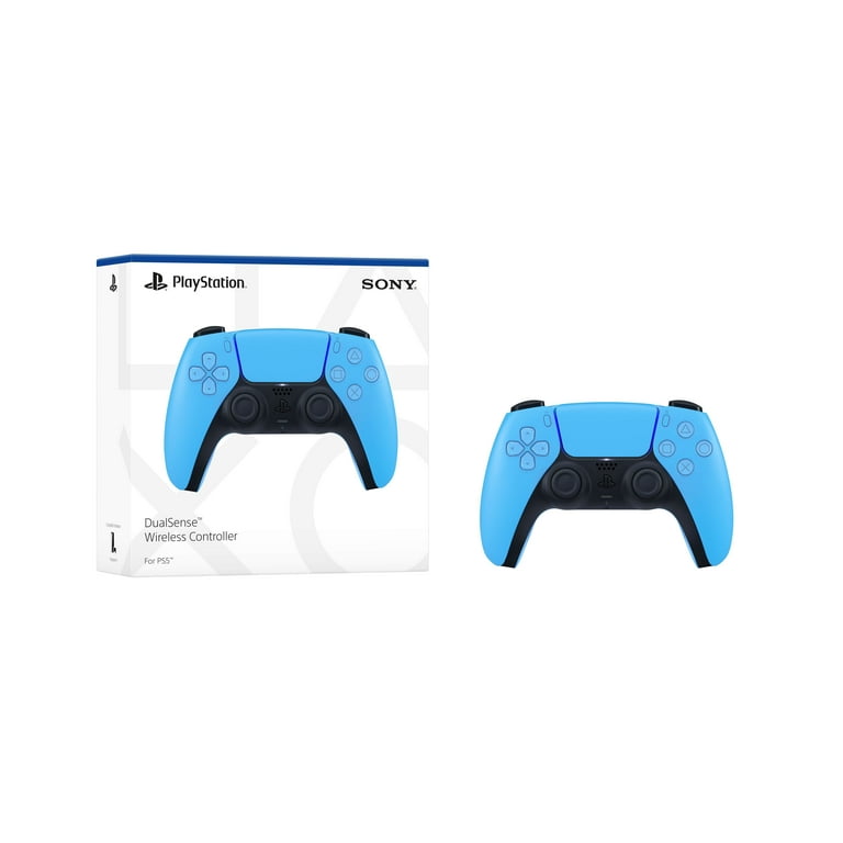 Sony PS5 DualSense Wireless Controller - Starlight Blue - Walmart.com