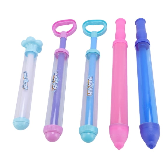 Juguete Rociador De Agua Para Niños, Juguete Rociador De Fuegos Artificiales Material ABS Estructura De Bomba De 5 Piezas Fácil De Operar Agarre Ergonómico Salida Con Múltiples