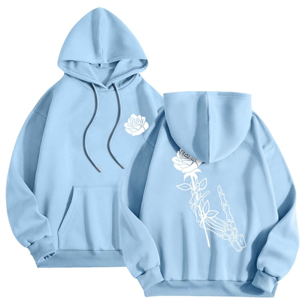 WILLBEST Sudaderas Navideñas para Hombre, Moda De Ocio, Impresión Digital 3D, Suéter con Capucha De Manga Larga Chica
