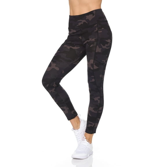 Active Camo 7/8 High Waist Legging With Pockets & Camo Print