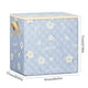 thumbnail image 3 of Bolsa organizadora para ropa de tela no tejida | Caja portátil para guardar armario con doble cremallera y asa reforzada | Contenedor plegable de gran capacidad para ropa de cama, edredones, 3 of 9