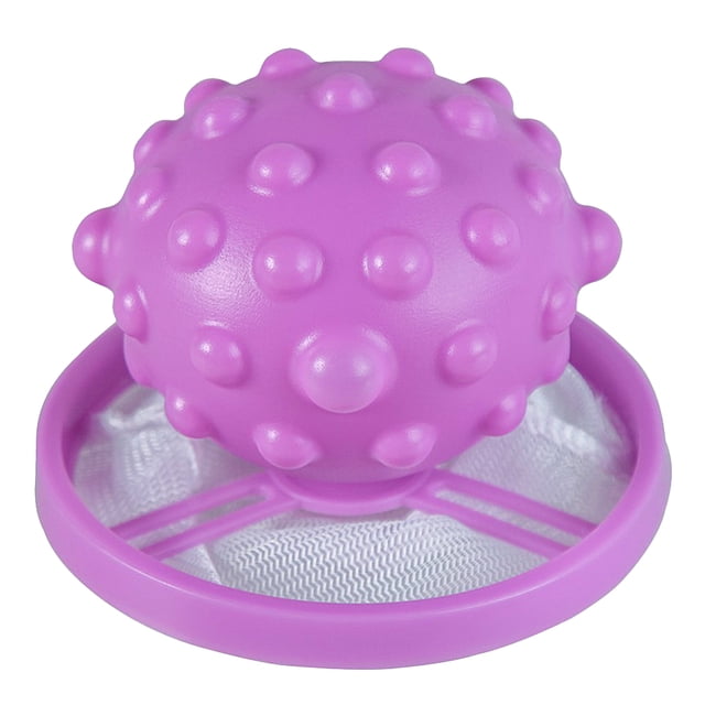 Removedor de pelo de mascota Sunnimix Flotador reutilizable púrpura