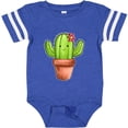 thumbnail image 3 of Inktastic Cute Cactus with Flower Hairpiece Boys or Girls Baby Bodysuit, 3 of 5