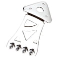thumbnail image 3 of HLONK Banjo Tailpiece Decorative Banjo String Tailpiece 4 String Guitar Banjo Tailpiece Part, 3 of 7
