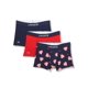 thumbnail image 1 of Trunks Lacoste para hombre, algodón, estampado elástico, animación, paquete de 3, 1 of 3