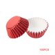 thumbnail image 5 of Toystoory 100 piezas de papel de aluminio dorado / plateado / rojo / verde / azul para hornear muffin cup cake wrappers case Herramientas y accesorios para hornear rojo Toystoory HA0096-02B, 5 of 6