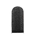thumbnail image 3 of BalsaCircle 6 ft Black Fitted Sparkly Big Payette Sequin Round Top Wedding Arch Backdrop Stand Cover Party Events Decorations, 3 of 8
