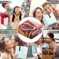 thumbnail image 5 of Pink Roses Dachshund Wearable Blanket Hoodies for Women Men Adults Dachshund Lovers Cozy Soft Cute Heart Dachshunds Hooded Blankets for Couch Bed Decor Valentine's Day Gifts 60x80 Inch, 5 of 5