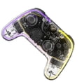 thumbnail image 5 of Gamepad RGB con perilla trasera Manija de juegos inalámbricos transparentes para Switch PC / Lite, 5 of 5