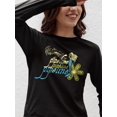 thumbnail image 2 of Pipeline Waveflower Mermaid Floral - Women's Long Sleeve, 2 of 4