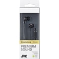 thumbnail image 3 of JVC HAFR325B Black Stereo Premium Sound Wired in Ear Headphones With Remote and Microphone, 3 of 3