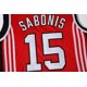 thumbnail image 5 of Camiseta deportiva de baloncesto para hombre Sabonis 15 CCCP roja con bordado cosido, ropa deportiva para exteriores, camiseta de moda de película transpirable, 5 of 5